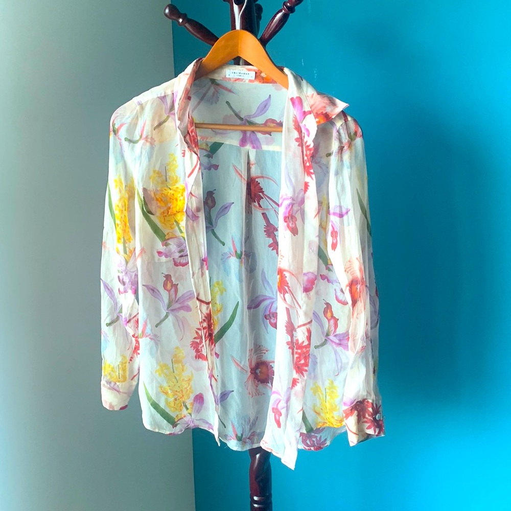 Floral Blouse from Equipment (Small)